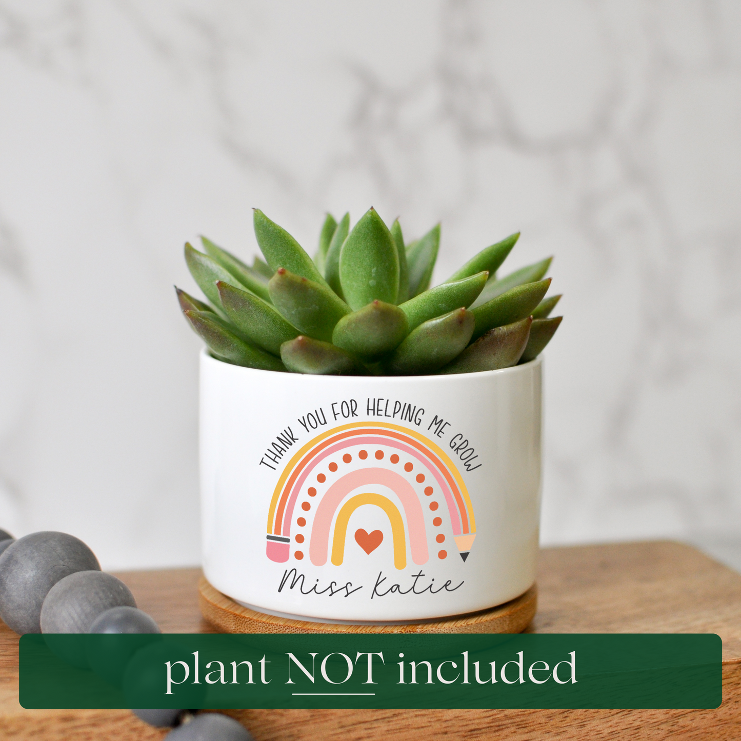 Thank You for Helping Me Grow Planter | Primary Teacher Gift