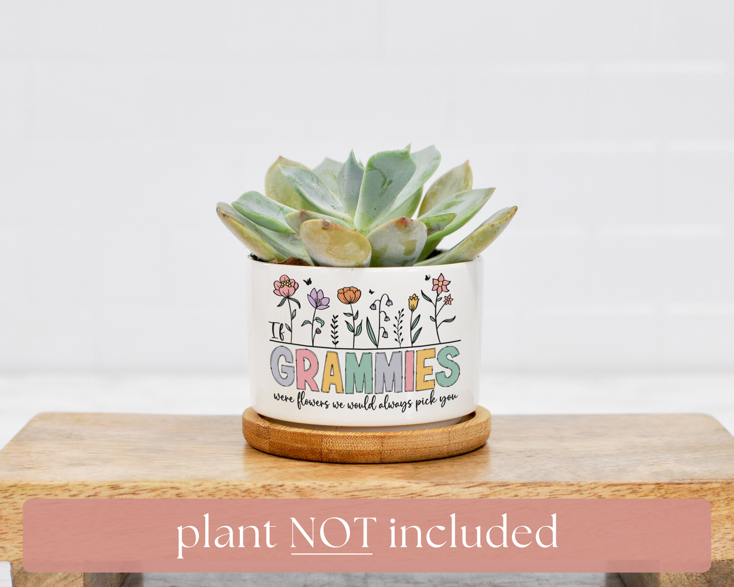 Grandma Flower Pot | Garden Gift for Grandma