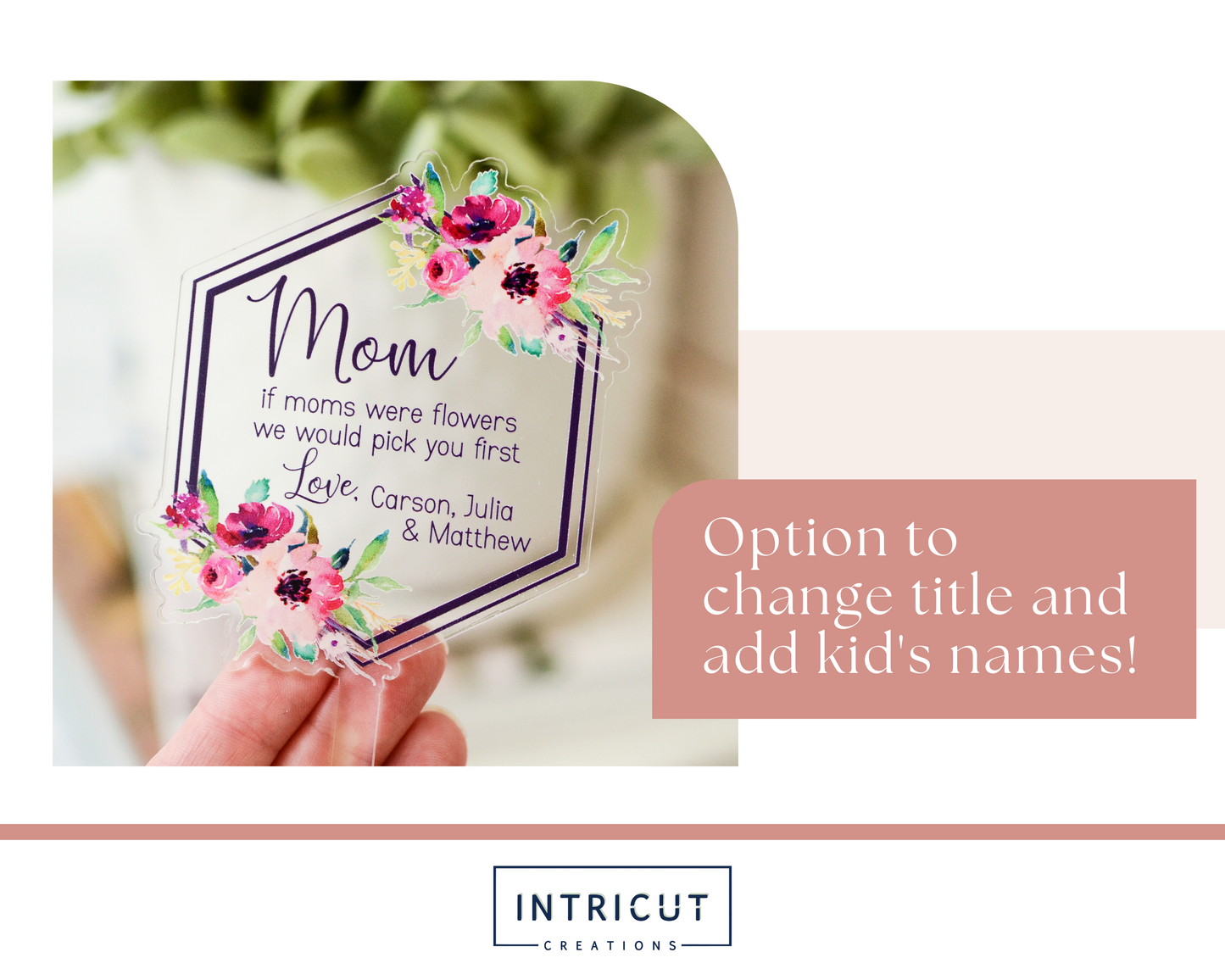 option to change title and add kid's names