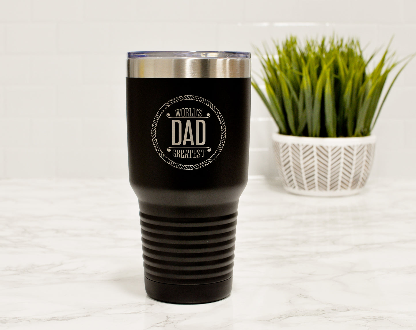 Engraved Tumbler for Dad | Gift for Father's Day - Intricut Creations