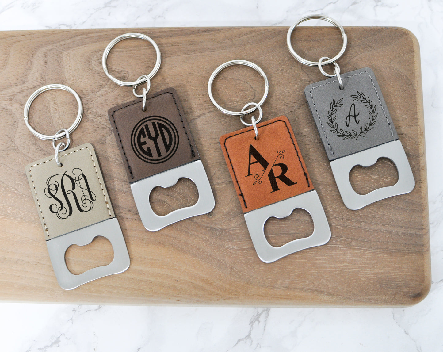 Engraved Bottle Opener Keychains | Gift for Groomsman