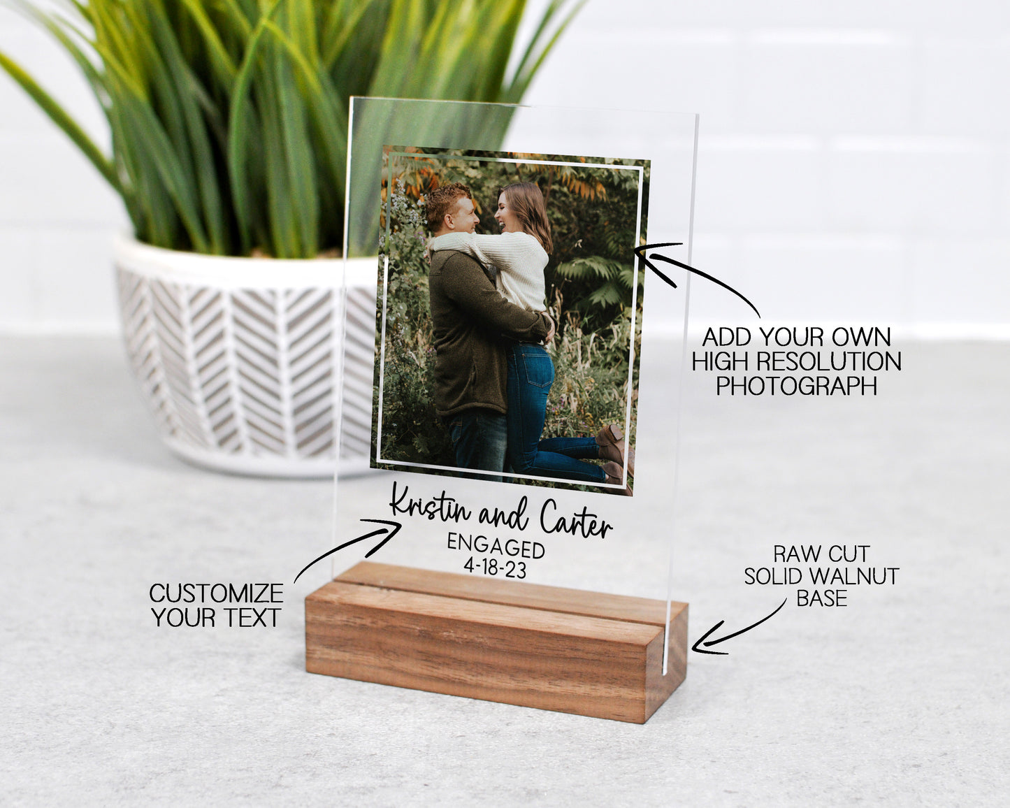 Personalized Photo Print | Freestanding Photo