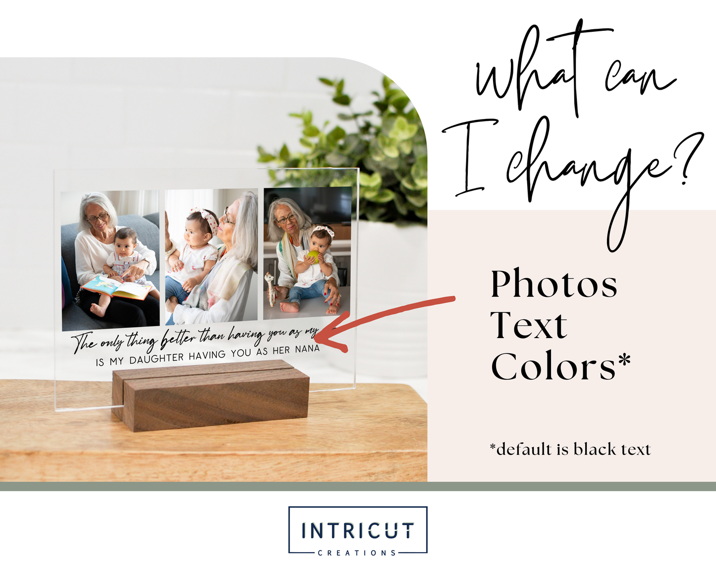 The Only Thing Better Grandma Acrylic Photo | Printed Photo with Stand