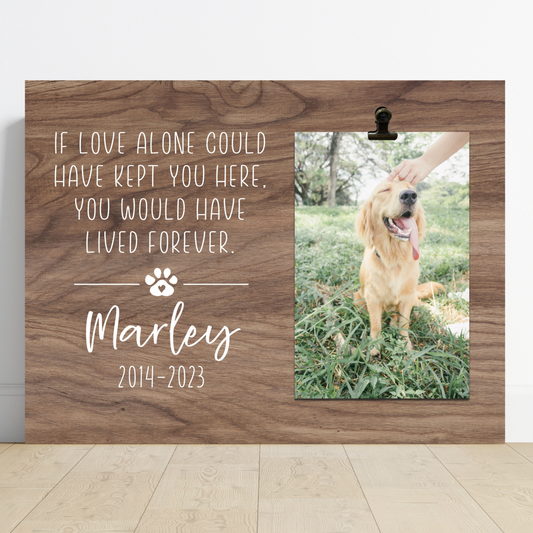 Pet Memorial Picture Frame | Pet Remembrance Gift