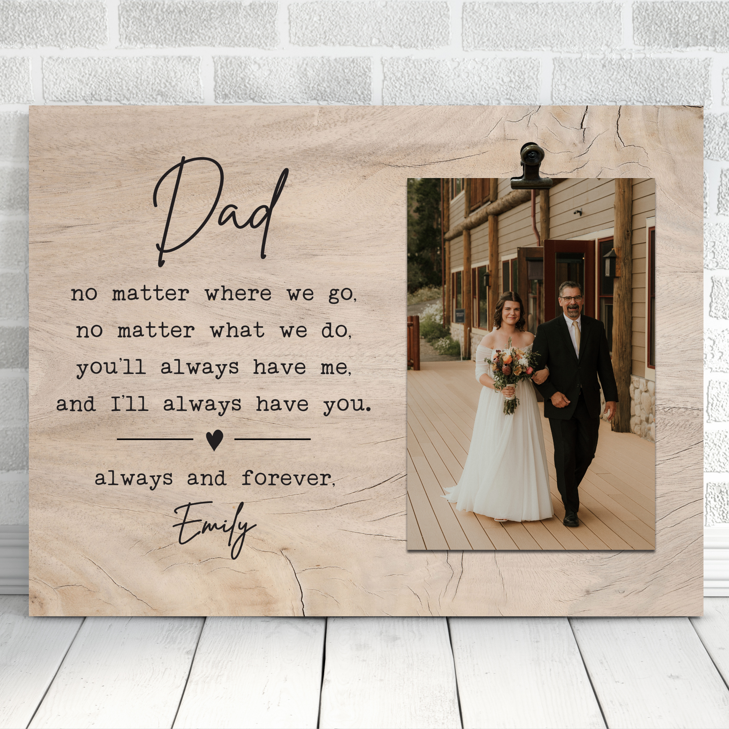 Gift for bride's 2024 father