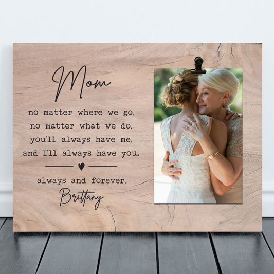 Picture Frame for Mom | Mother of the Bride Gift