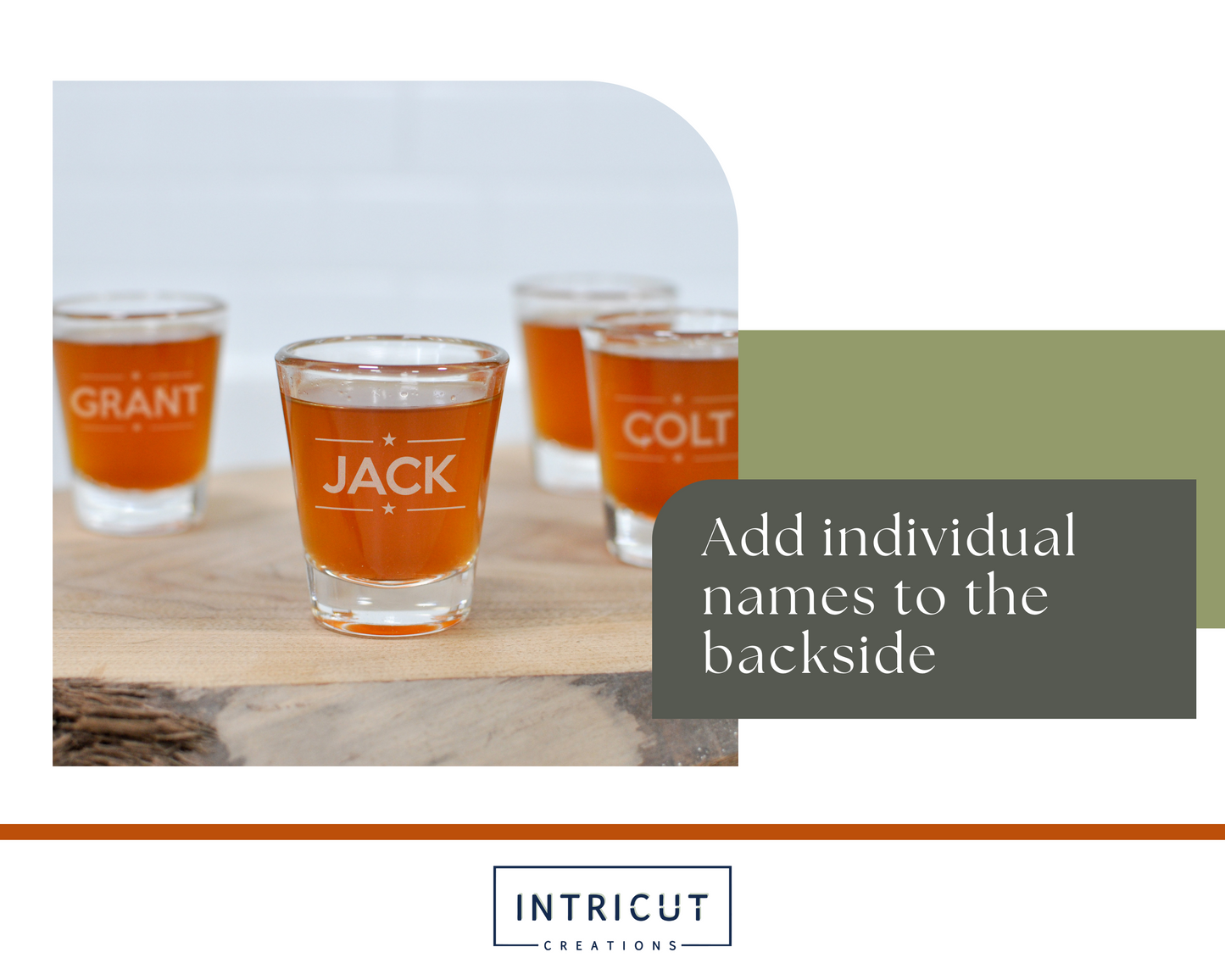 Engraved Bachelor Party Shot Glasses | Personalized Party Favors