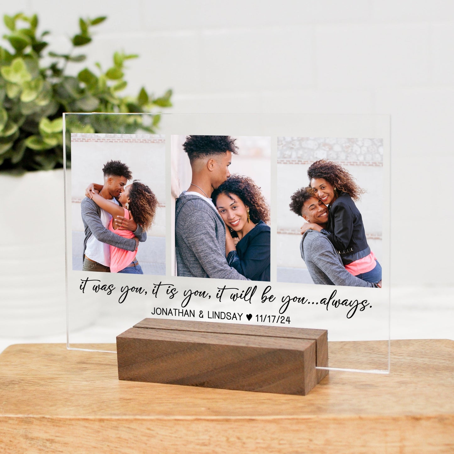 Always You Custom Acrylic Print | Anniversary Photo Print