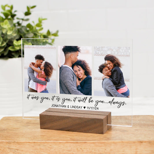 Always You Custom Acrylic Print | Anniversary Photo Print