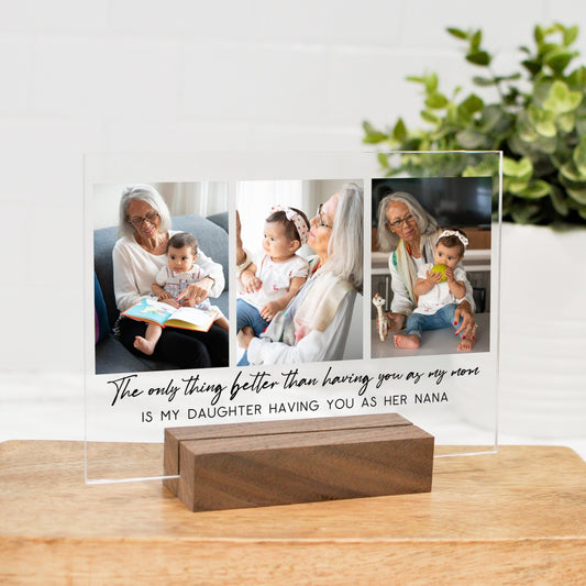 The Only Thing Better Grandma Acrylic Photo | Printed Photo with Stand