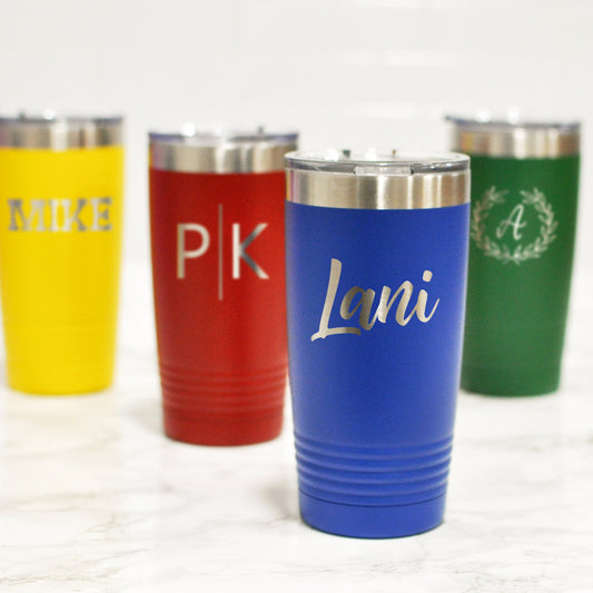 Engraved Personalized 20 oz Polar Camel | Custom Tumbler - Intricut Creations