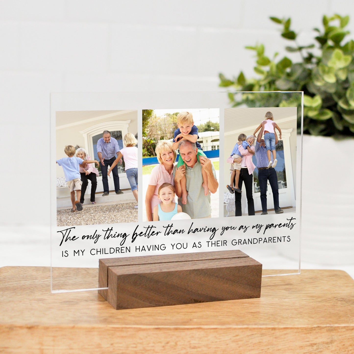 The Only Thing Better Custom Photo | Gift for Grandparents