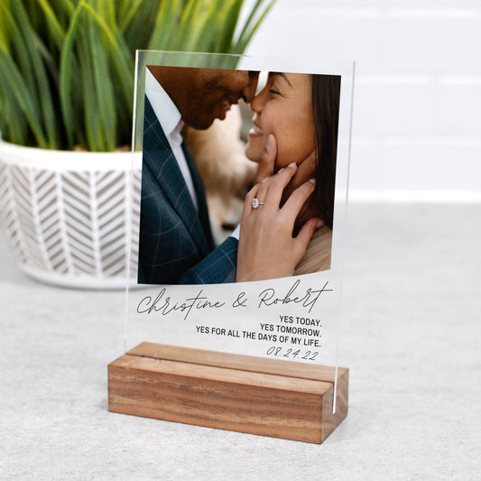 Personalized Acrylic Picture | Print with Stand